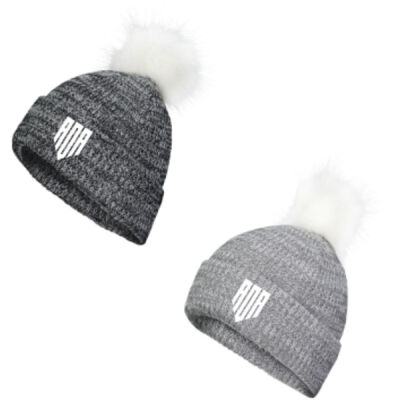 All Out Athletics Faux Fur Pom Beanie Thumbnail