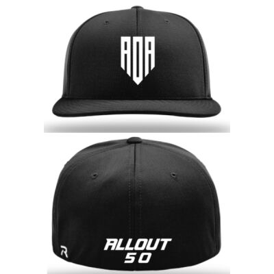 All Out Athletics Solid Black Cap Thumbnail