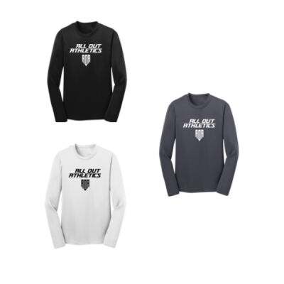 All Out Athletics Long Sleeve Dri Fit Tee Thumbnail